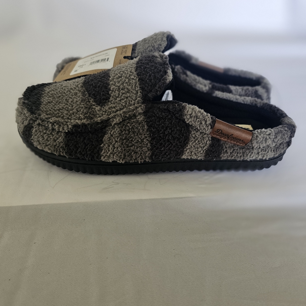 Dearfoams Men’s Cozy Comfort DF Notch Clog Slippers Camo Size Small 7-8 NWT